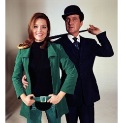 Avengers Patrick Macnee Diana Rigg Photo