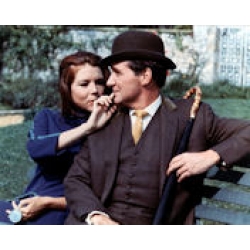 Avengers Patrick Macnee Diana Rigg Photo