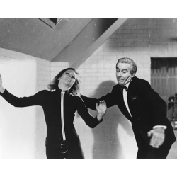 Avengers Diana Rigg Christopher Lee Photo