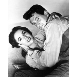 Giant Rock Hudson Elizabeth Taylor Photo