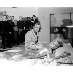 Goldfinger Sean Connery Shirley Eaton Photo