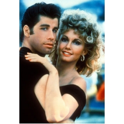 Grease John Travolta Olivia Newton John Photo