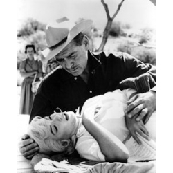 Misfits Marilyn Monroe Clark Gable Photo