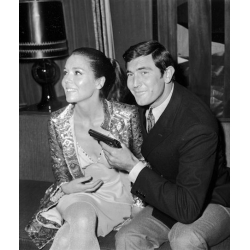 On Her Majestys's Secret Service George Lazenby Diana Rigg Photo